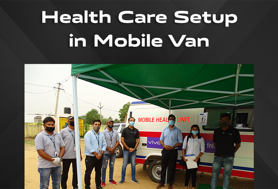 Health set-up mobile van- 19th October 2021