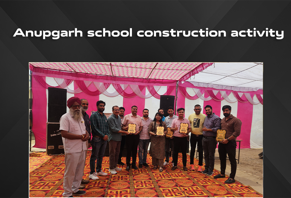 Building Bright Futures: Transforming Education Infrastructure in Anoopgarh, Rajasthan